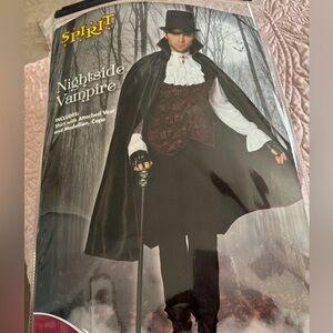 Never worn Halloween vampire costume.